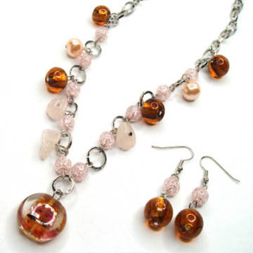 Glaze jewelry set