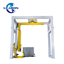 Automatic Rocker Winding Machine & Pallet Wrapping Machine with Film Cutting and Clamping Technology
