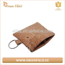 New style cork coin pouch fashionable nature cork coin pouch