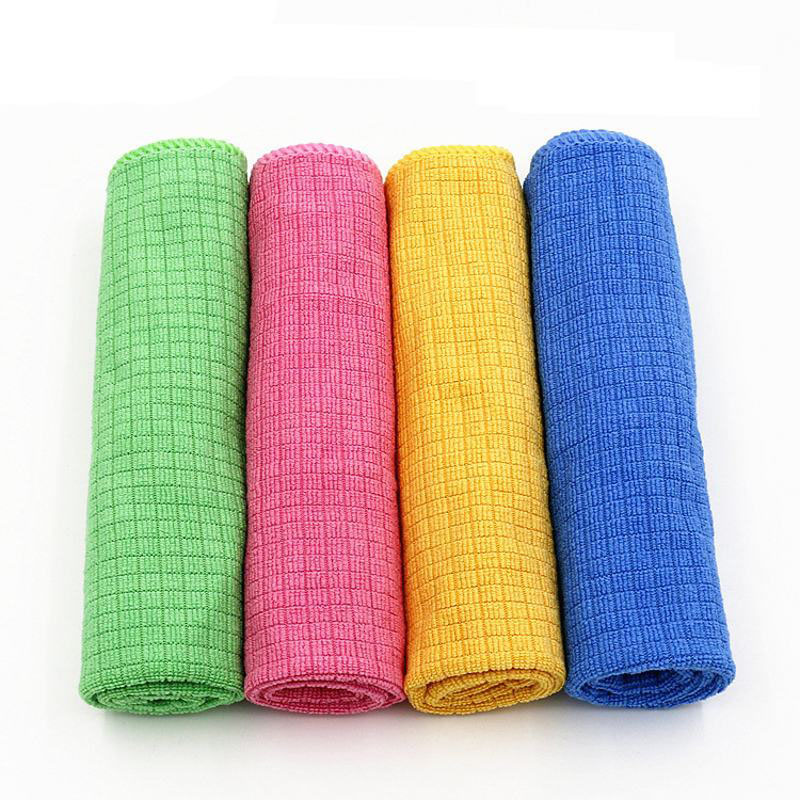 Microfiber Lattice Cleaning Towel 4