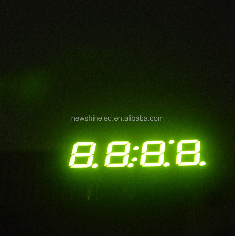 Source factory selling 0.8 Inch 4 Digit seven segment display FND 0.8" large 7 segment display 4 digital 7 segment led display
