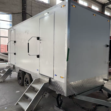 Mobile Luxury Trailer: Portable Restroom Trailer & Toilet