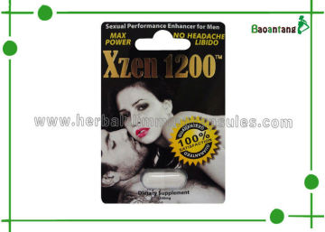 Xzen 1200 Herbal Sex Pills For Men With No Side Effect, Natural Sex Enhancement Pills