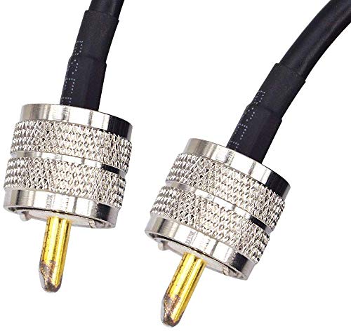 RG 58 Low Loss UHF PL-259  LMR 195 RG142 Male to Male ham Radio Cable