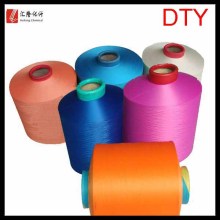 150D/48F Dope dyed polyester dty yarn
