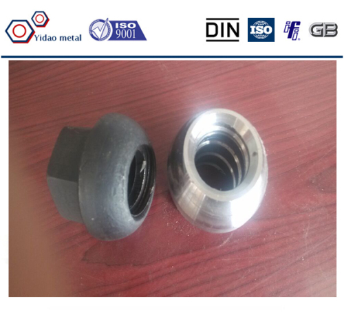 High tension Dome nut of M25 thread bar,Zinc plated domed nut,Rock bolt nut