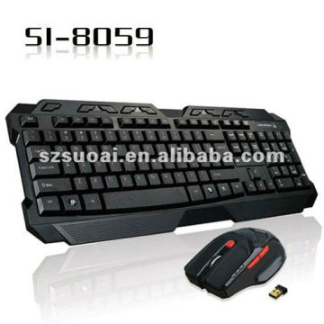 Optical wireless Keyboard and Mouse combos