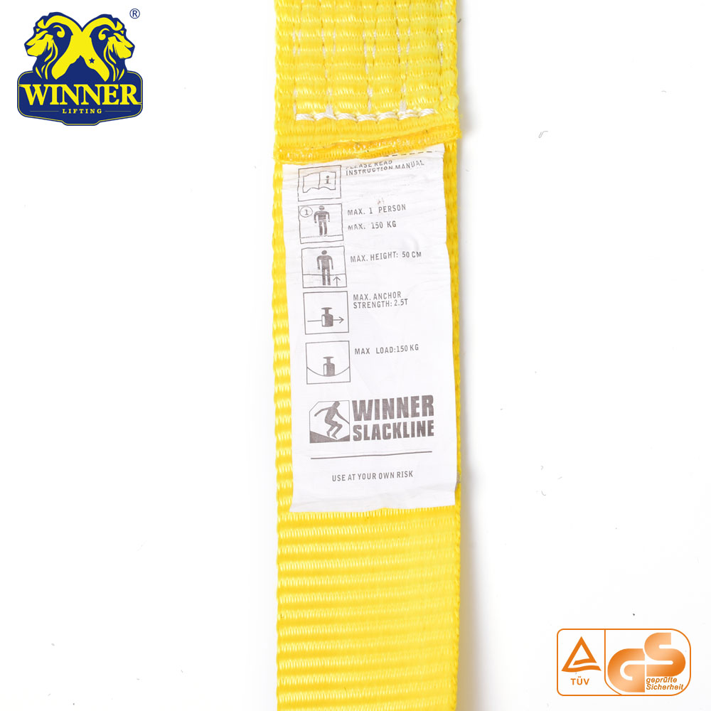 Hot Sale Manufactory Slackline 15M And 25M