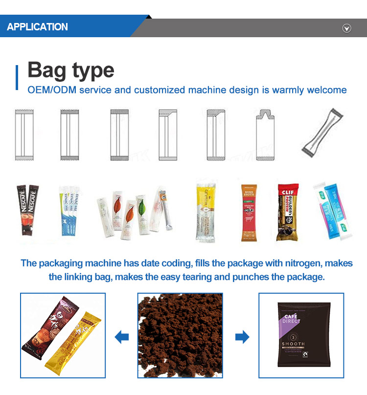 Cheap Price 1kg Sugar Sachet Salt Grinding Cube Sugar Full Automatic Vertical Granule Multi Functional Sugar Packing Machine