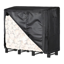 Weather Resistant Foldable Waterproof Firewood Log Rack Cover
