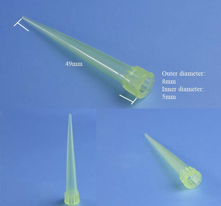 200ul Yellow Pipette Tip fit for pipette