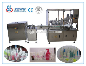 SGPX-Automatic spray bottle filling capping machine,prodcution line