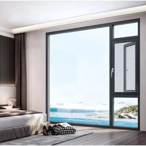 Heat and Sound Insulation Aluminum Casement Windows