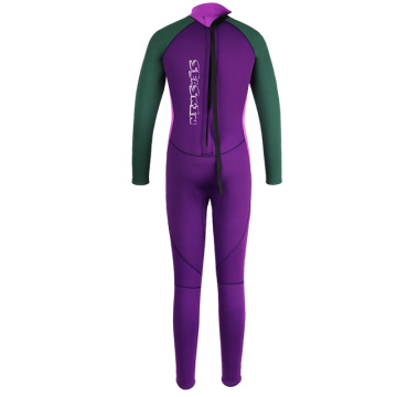 Seaskin Back Zip Childrens Long Wetsuit