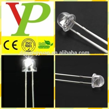 Hot sales water clear 5mm helmet led