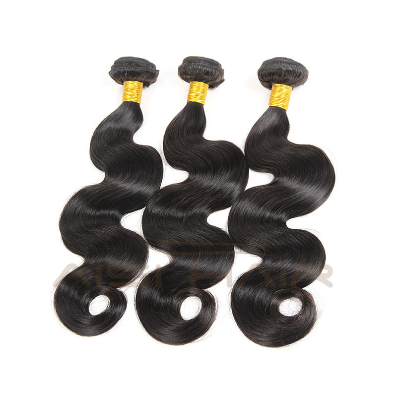 Aisi Hair Cheap Body Wave Hair Supplies 20 inch Single Donor Brazilian Hair Weave 3 Bundles