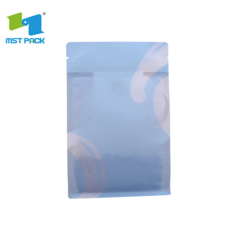 3-слойный крафт-бумажный пакет с цветной печатью pantone с полиэтиленовым вкладышем