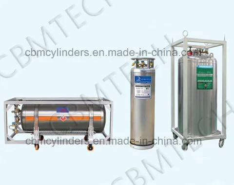 Cbmtech Liquid Nitrogen/Oxygen Cryogenic Dewar Cylinders