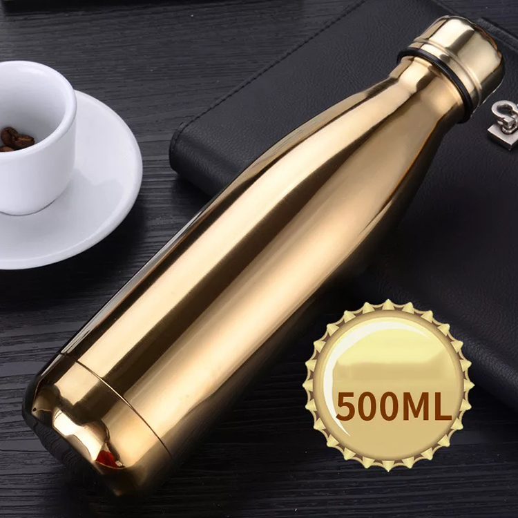 High Quality Rose Gold Stainless Steel Insulated Tumbler With Lid