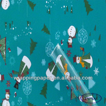 Hot sale waterproof christmas gift wrapping paper