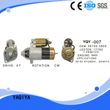 12v auto car starter engine G4ED for Hyundai car/rebuilt auto starter