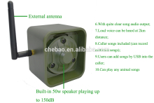 50W speaker / 150dB hunting mp3 bird caller, bird caller mp3 player, mp3 bird callers with speaker