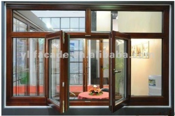 Environmental alu-wood window