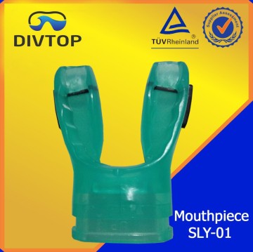 Silicone SCUBA diving mouthpiece