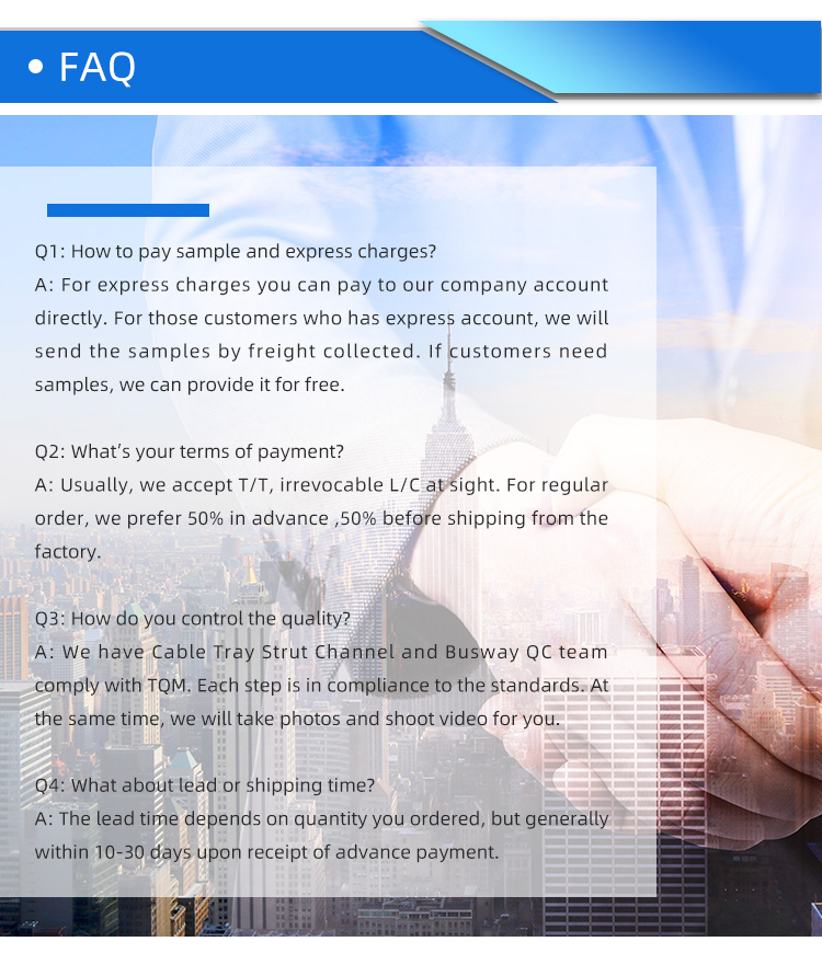 Cable Tray Complete Specifications High Voltage 150mm  Ladder Cable Direct Sale Galvanized Cable Ladder