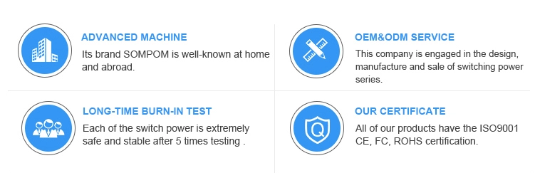 SOMPOM power supply manufacture 12v 3a ac dc switch power supplies