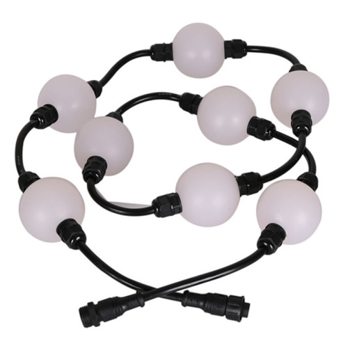 3D DMX RGB 50mm Pixel LED -bal string