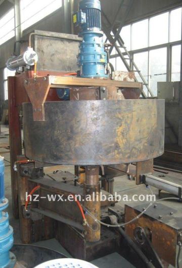 Colored cement tile manufacturing machine