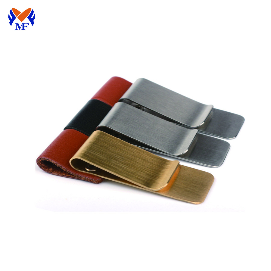 Wholesale luxury stainless steel blank money clip