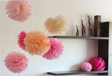 Paper flower Pompom