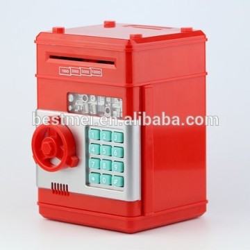 Kid toys electronic password money safe boxes