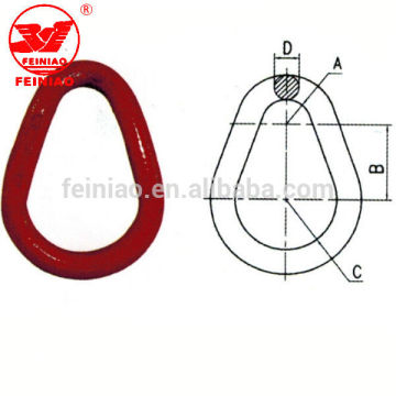 G80 Pear Type Drop Forged Alloy Master Link