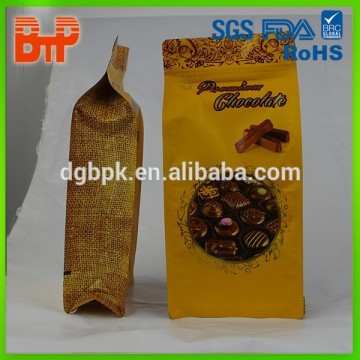 flat bottom standing packaging bags