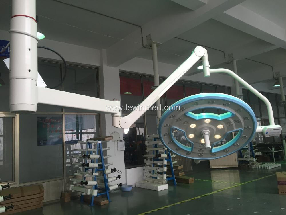 Ceiling mount hollow led surgical equipment lamp