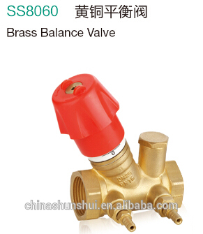 SS8060 Brass balance vavle