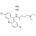 1,4-Pentanodiamina, N4- (6-cloro-2-metoxi-9-acridinil) -N1, N1-dietil-, clorhidrato (1: 2) CAS 69-05-6