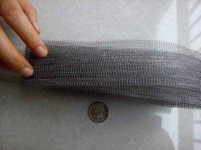 stainless steel knitted wire mesh foam netting demister oil-gas separator