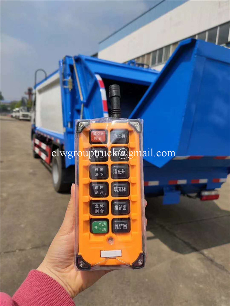 Dongfeng 4x2 Rear Loader 15m3 Compactor Garbage Truck