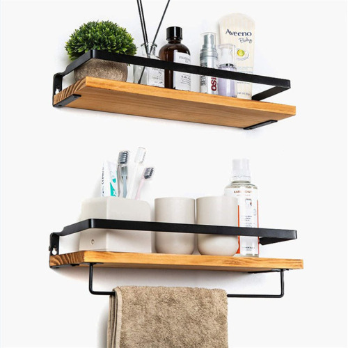 Shower Towel Rack Wall Mounted Storage Rack Shelf