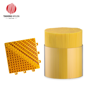 Nylon6 filaments for plastic floor mat