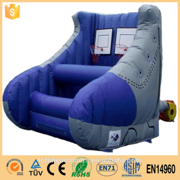 Good Flame Retardancy Inflatable Basketball Game/inflatable baseball sport game