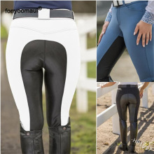 Women Riding Horse Pants Breeches Leggings Elastic Fitness Pants Soft Breathable Equestrian Chaps Lady Horse Riding Equipment