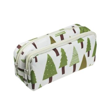 DOUBLE ZIPPERS GENERAL PENCIL CASE-0