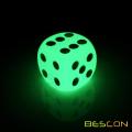 Six Sided Glow in Dark Luminous Dice 16MM