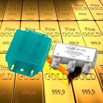 Waterproof 2x1 DiSEqC Switch