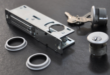 Aluminum Locksets and Handles for Automatic Swing Doors